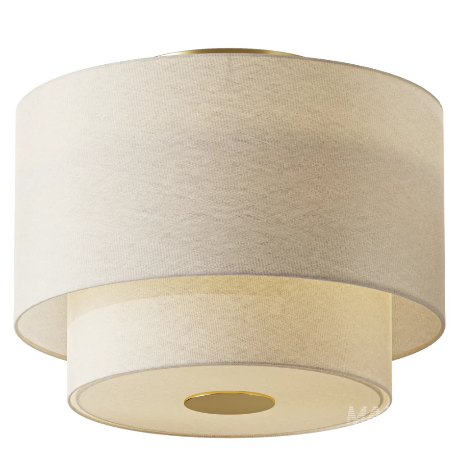 Tanyel Fabric Flush Mount - Image 2