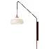 Hubsch Current Wall Lamp Red Maroon - Thumbnail 1