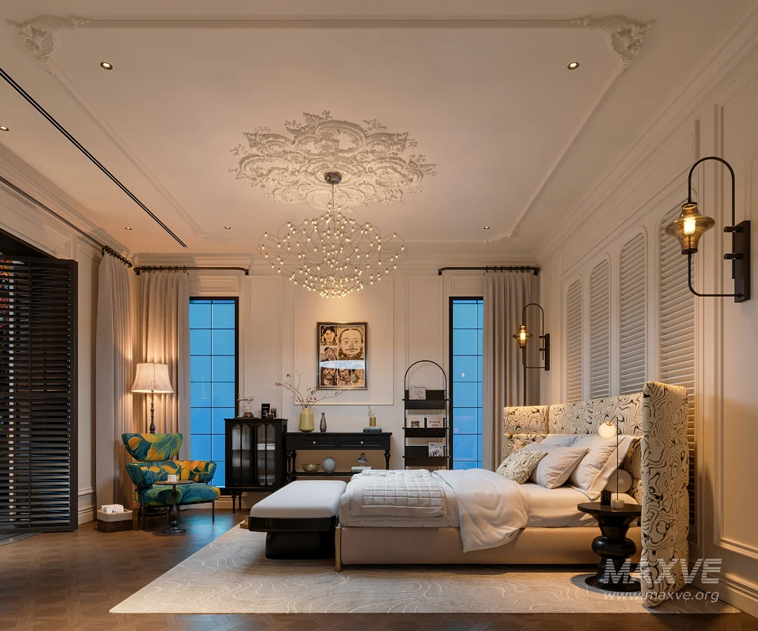 Master bedroom and garden balcony - Image 1
