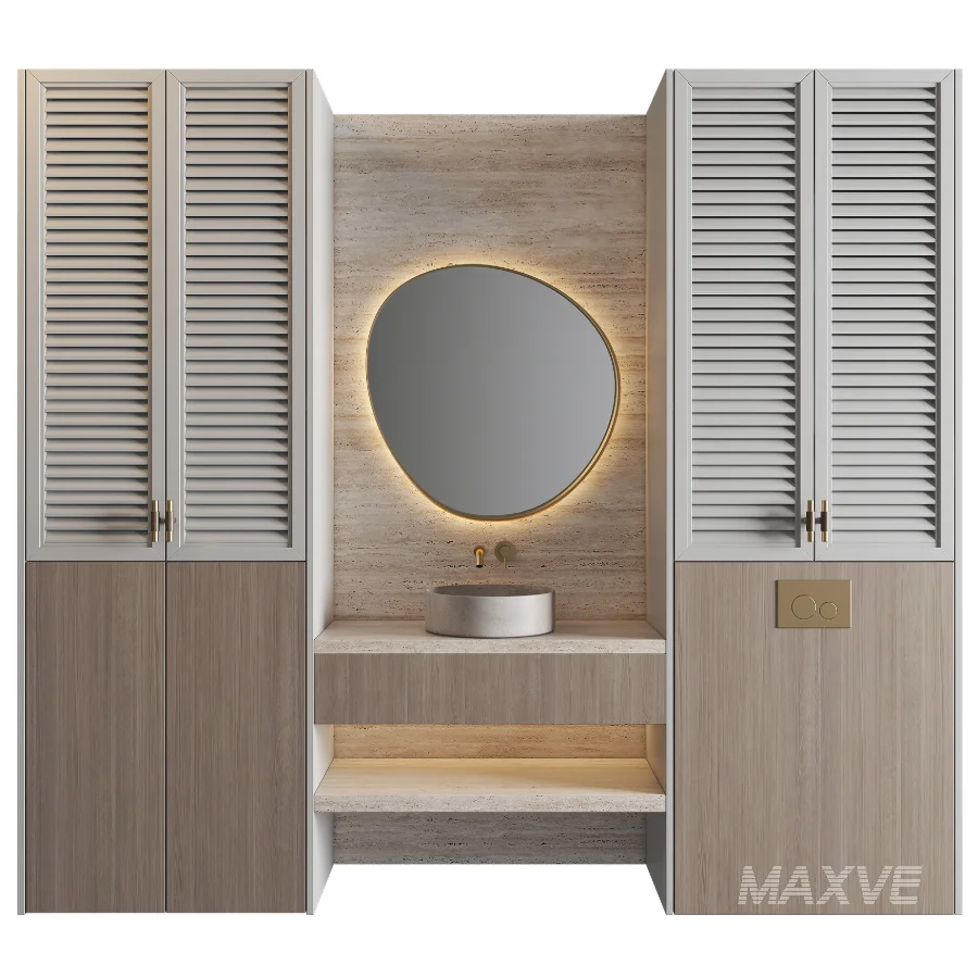 Bathroom Furniture Set 02 - Image 1