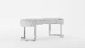 Meridian Furniture Lemar Velvet Bench - Thumbnail 7
