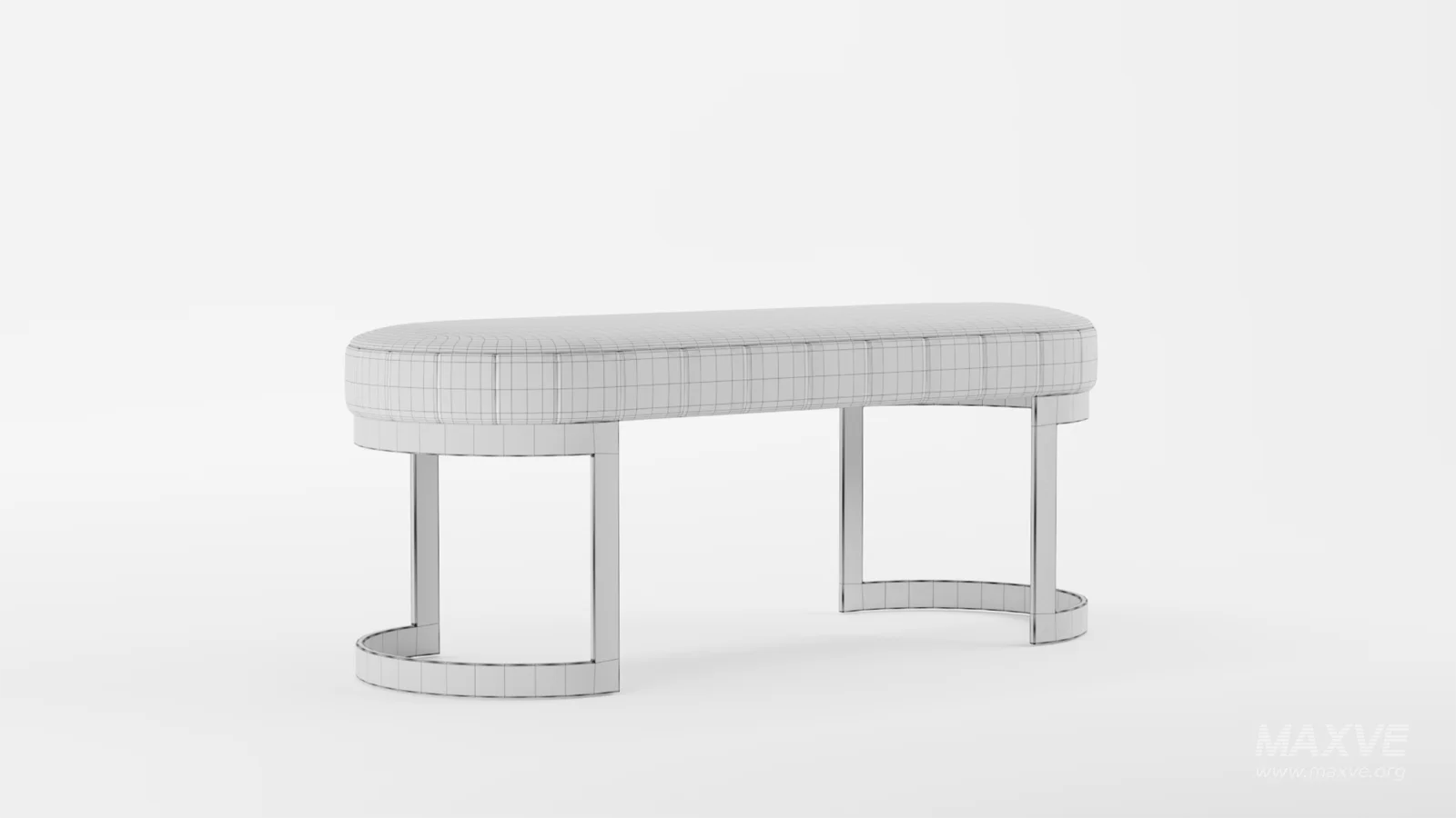 Meridian Furniture Lemar Velvet Bench - Image 7