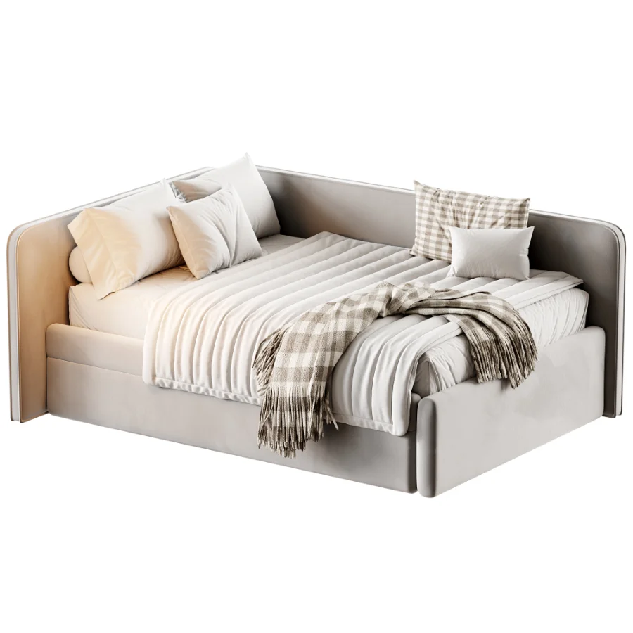 Childrens soft sofa bed Leo - Image 3