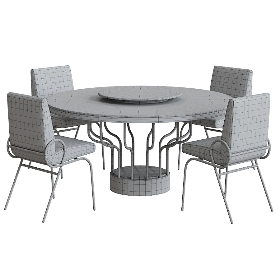 Bloom Dining Chair With Table - Image 3