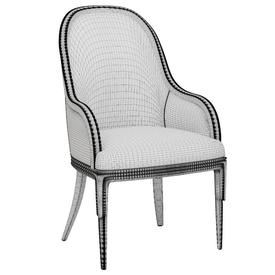 Dorchester Marshmallow Arm Chair - Image 3