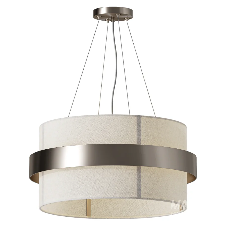 Freya Bride Fabric Pendant Lamp - Image 1