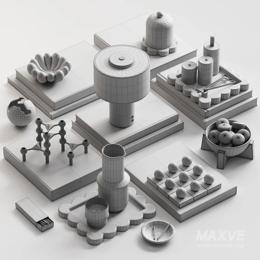 Tabletop Vintage Decor Set25 - Image 5