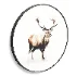 Wall Painting Deer in white winter - Thumbnail 2