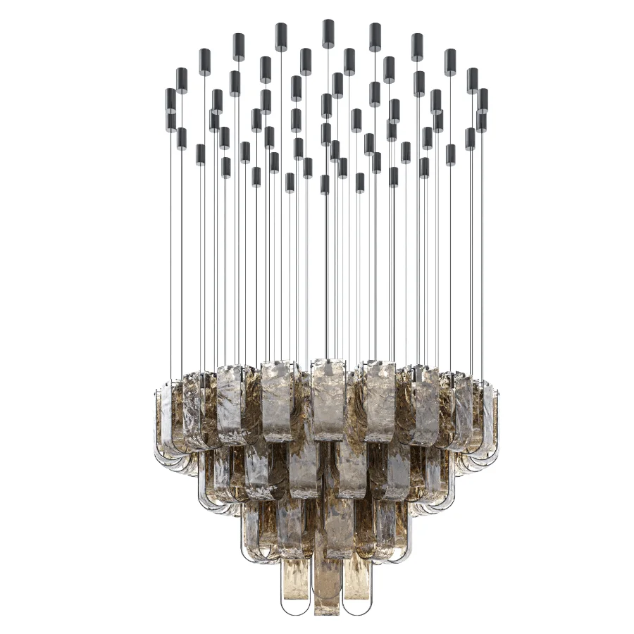 Luxury Glass Pendant Lights Frosty Glass - Image 1