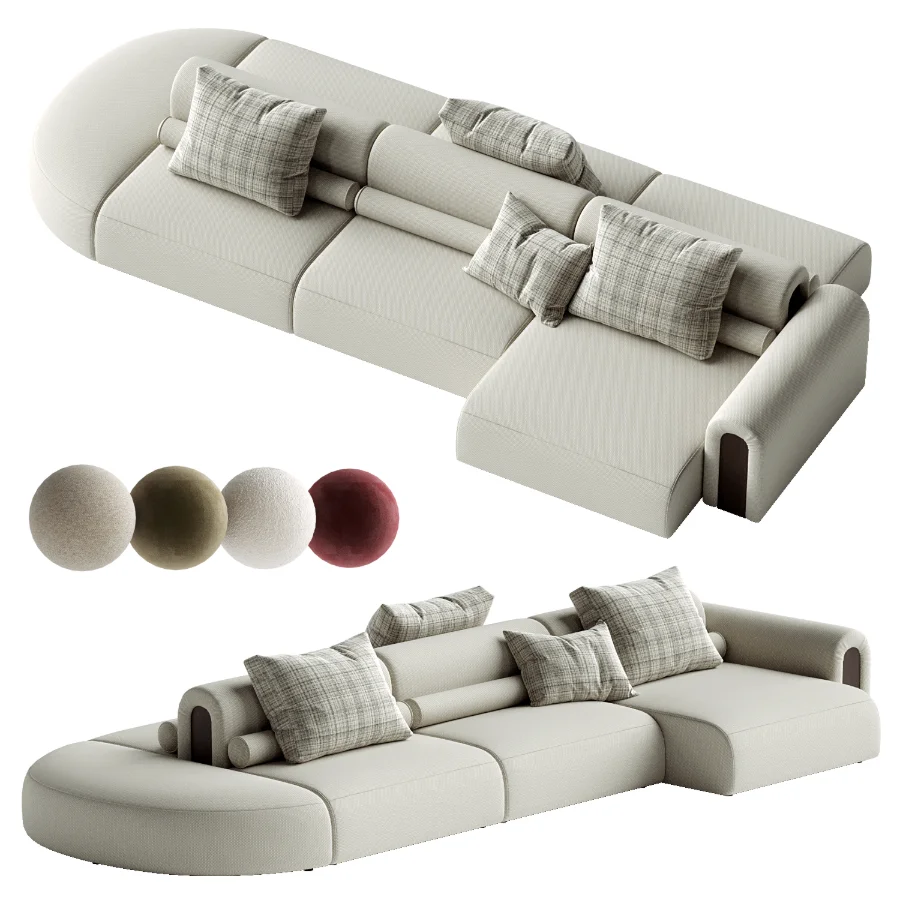 Malora Sectional Sofa - Image 1