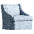 Stanton Skirted Lounge Chair - Thumbnail 4