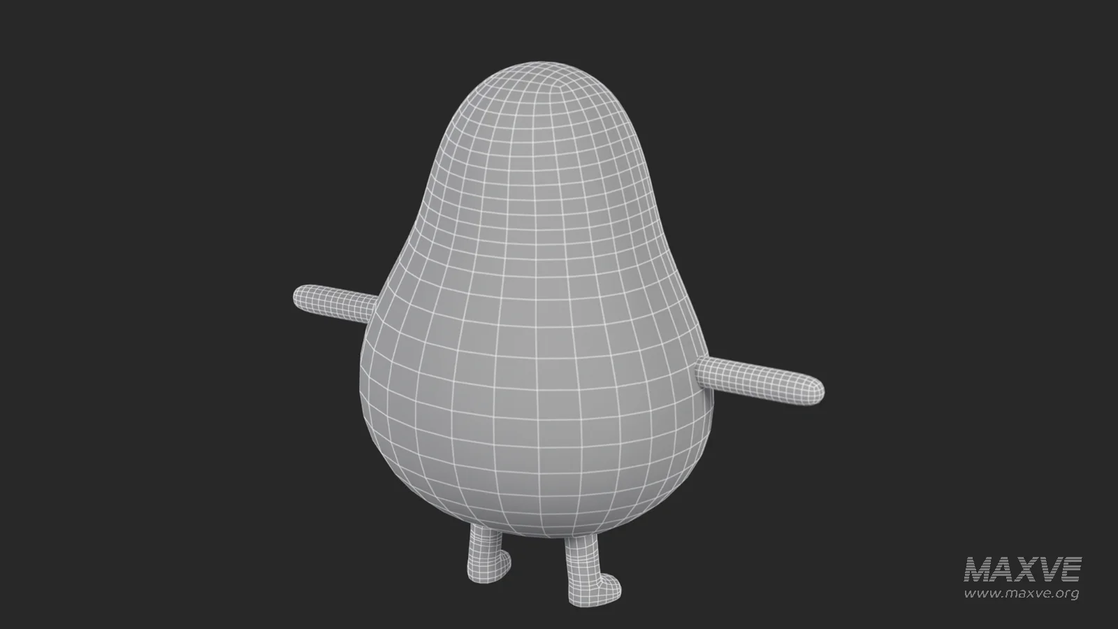 Avocado Cartoon 3D Character - Image 9