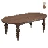 Oval extendable dining table - Thumbnail 3