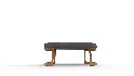Meridian Furniture Lemar Velvet Bench - Thumbnail 6