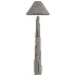 Lulu Printed Fabric Upholstered Empire Floor Lamp - Thumbnail 4