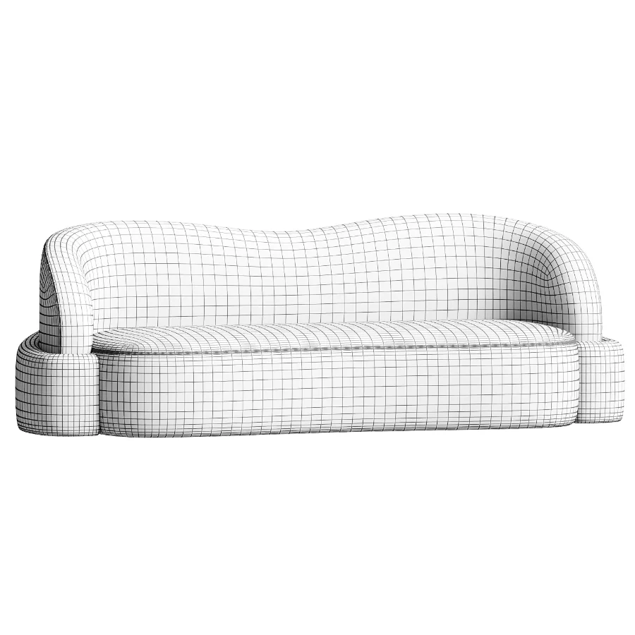 Principessa Boucle Sofa - Image 1