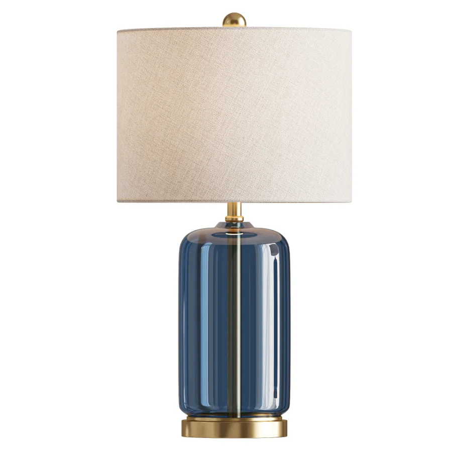 Glass Table Lamp - Image 1