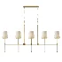 DEMIAN LONG slatted chandelier - Thumbnail 2