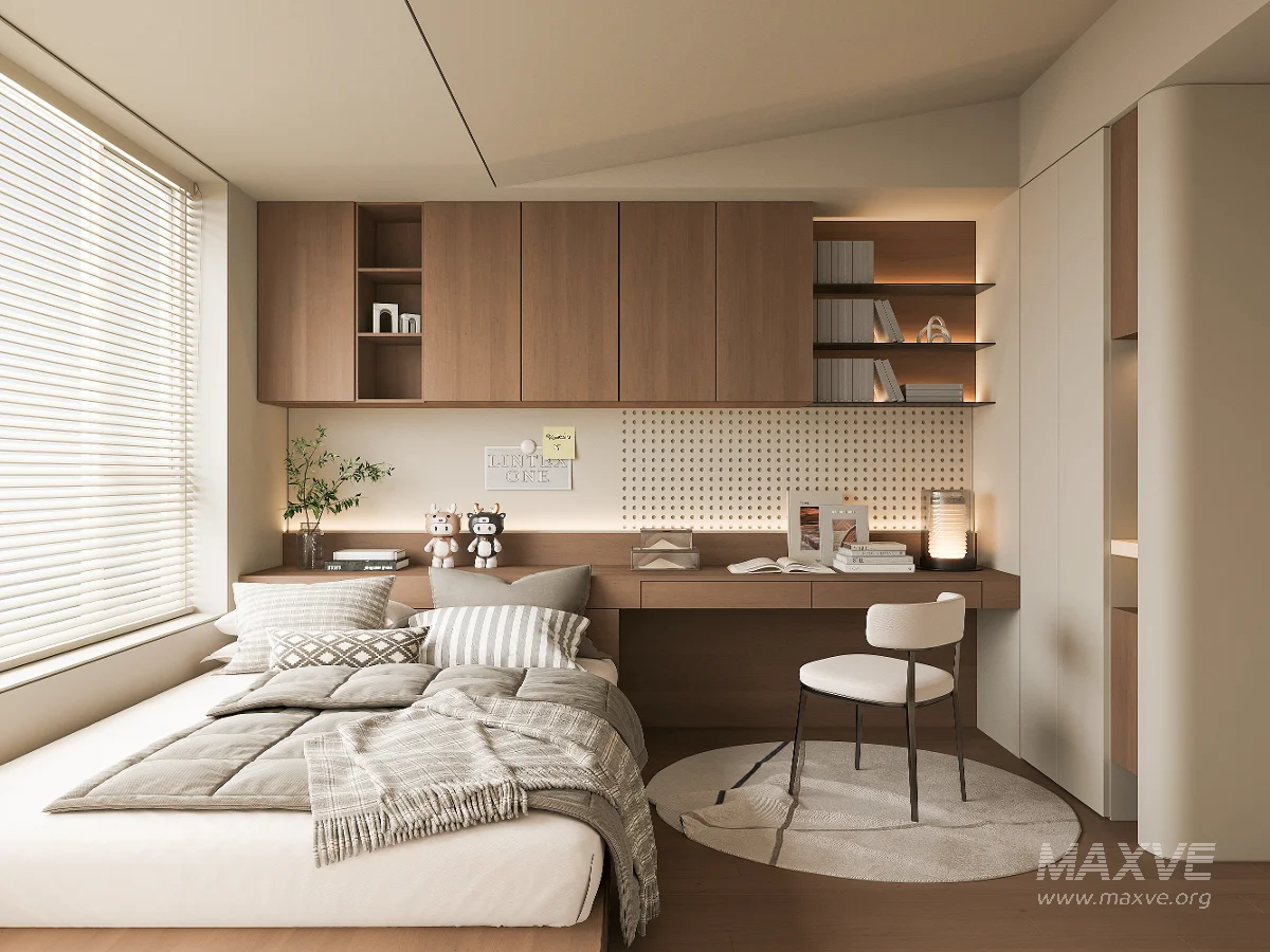 modern bedroom - Image 1