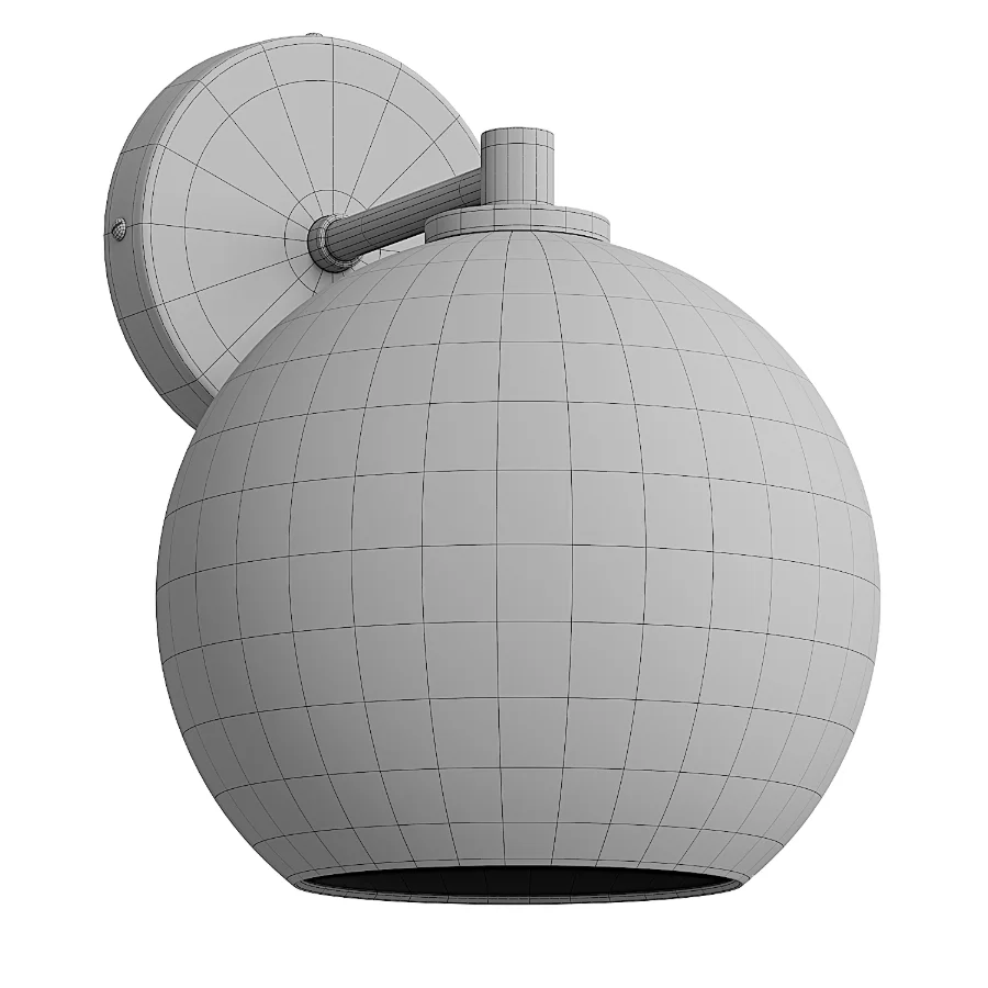 Folk Abigail Globe Sconce - Image 2