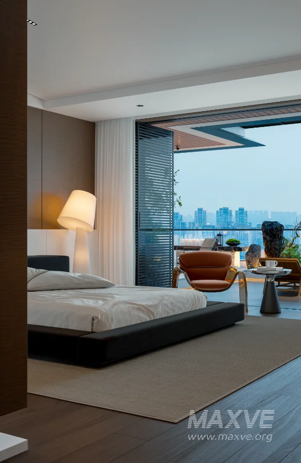 Open‑view balcony bedroom - Image 8