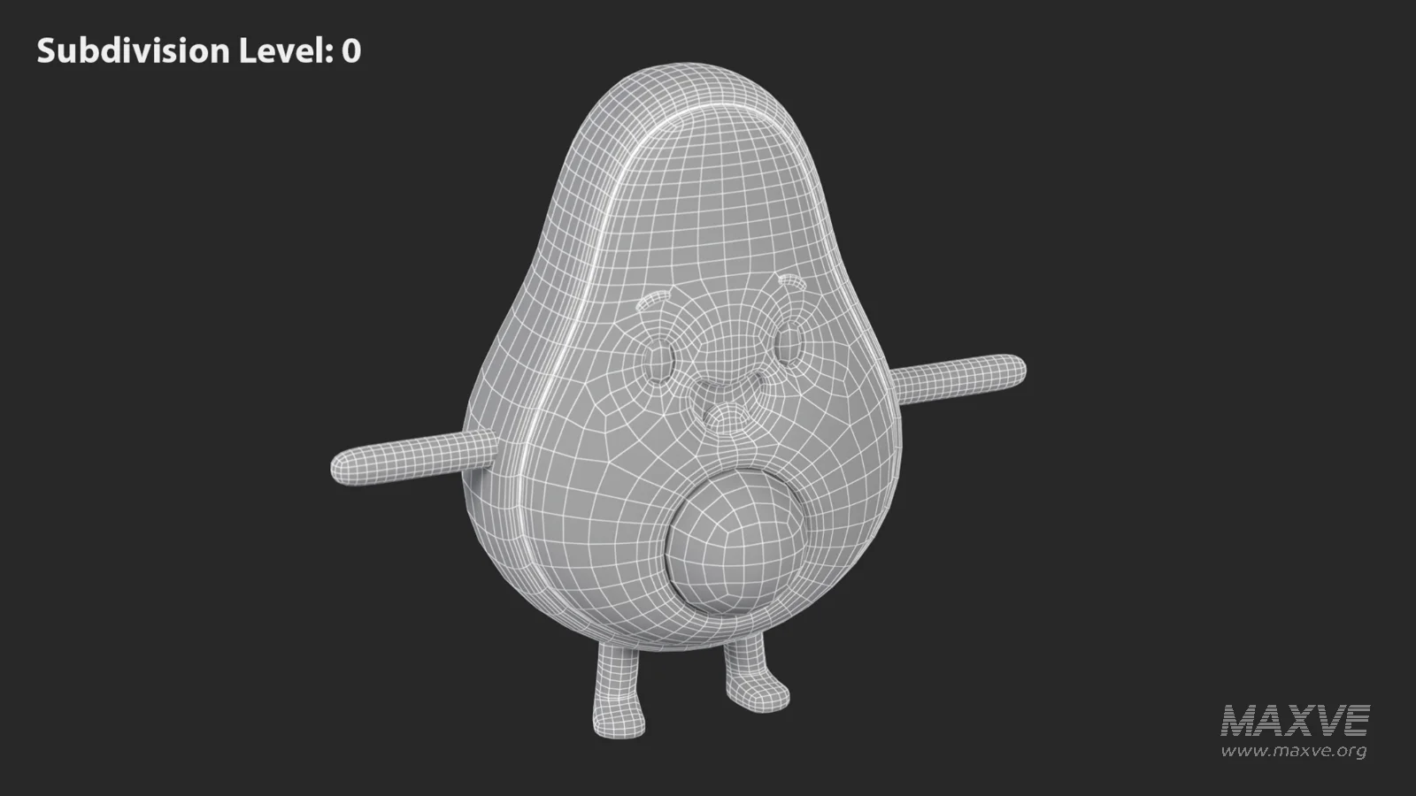 Avocado Cartoon 3D Character - Image 11