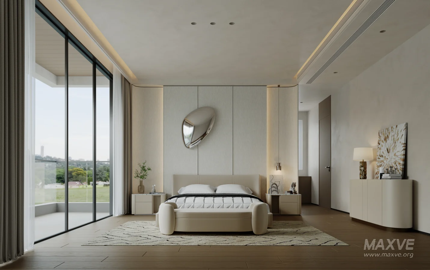 Modern bedroom - Image 1
