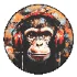 DJ monkey with headphones - Thumbnail 3