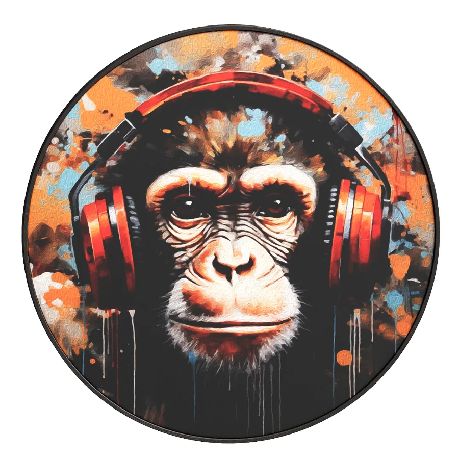 DJ monkey with headphones - Image 3