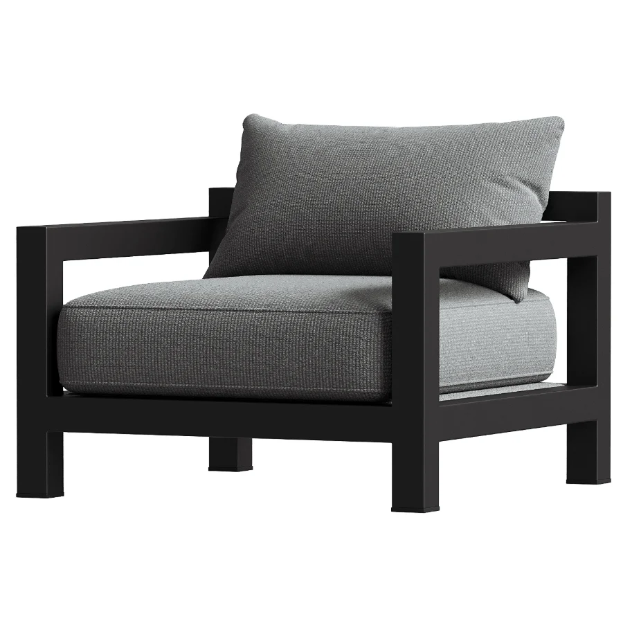 Pacific Aluminum Lounge Chair - Image 3