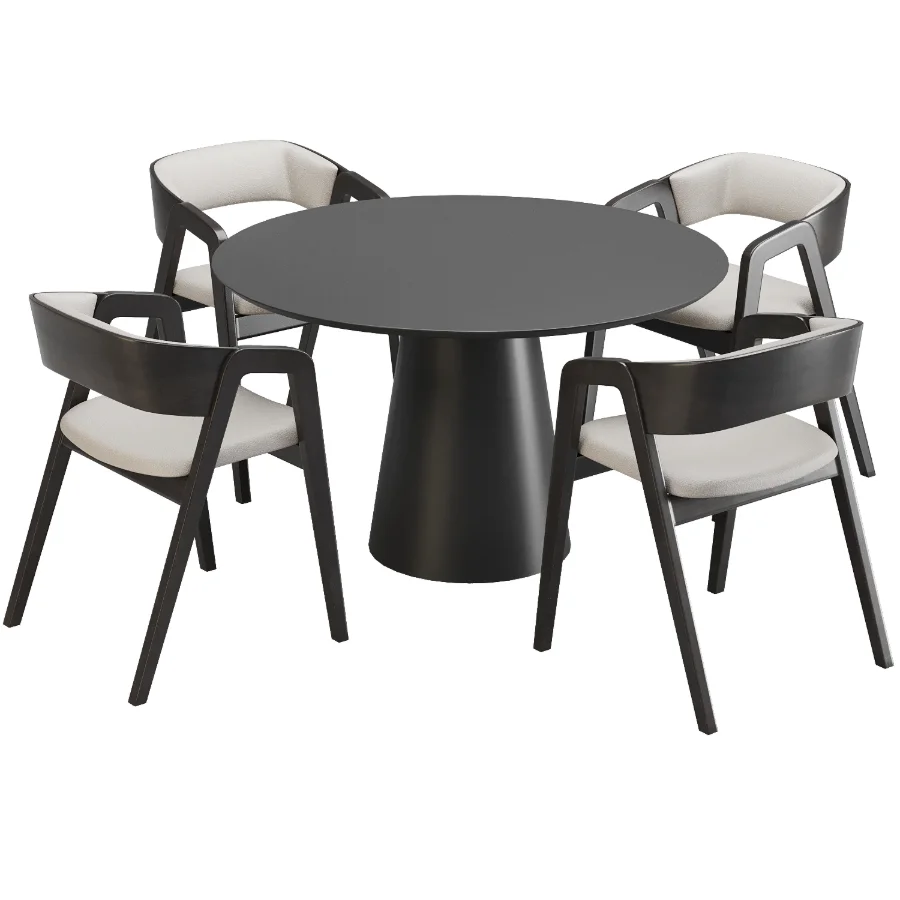 Dinning chair and table345 - Image 1