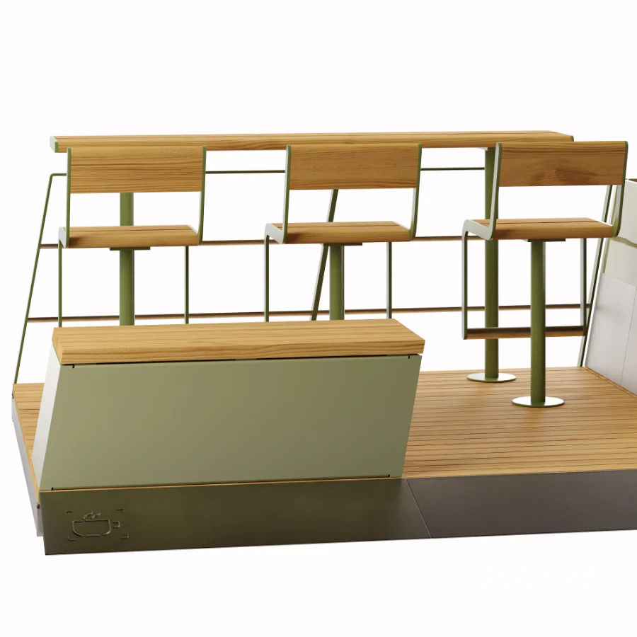 Vestre PARKLETS 2.0 cafe - Image 5