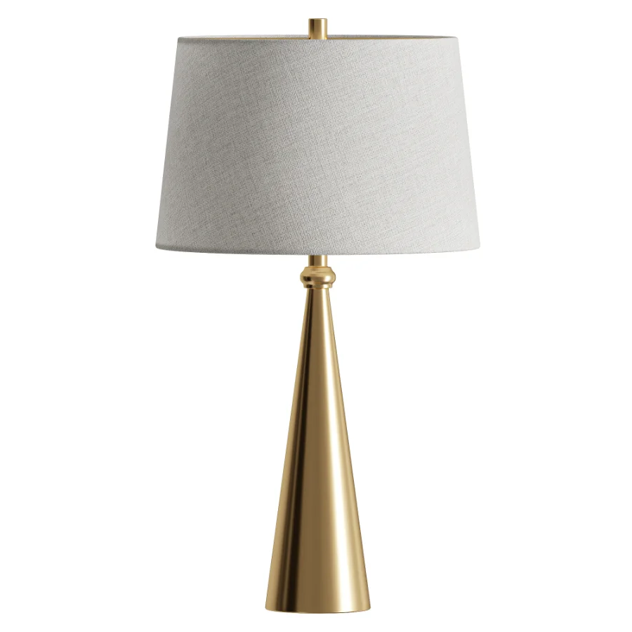 Cone Metal Table Lamp - Image 2