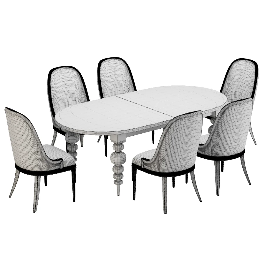 Dinning chair and table362 - Image 2