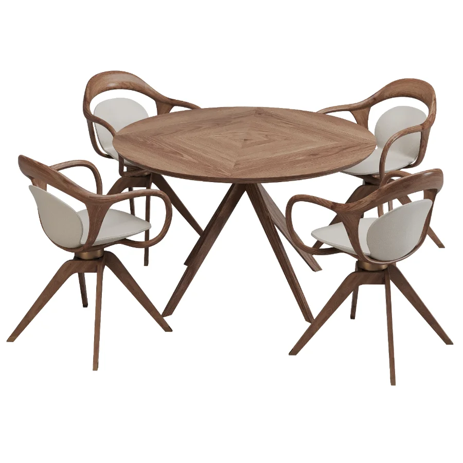 Dinning chair and table349 - Image 4