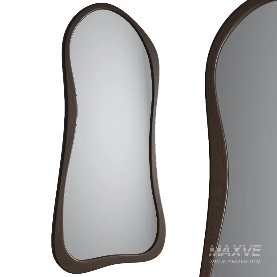 Full Length Asymmetrical Mirror 08 - Image 1