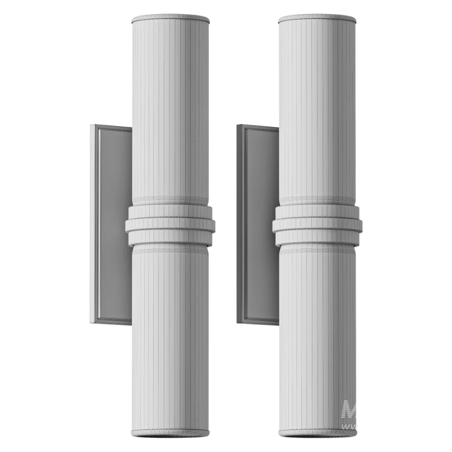 Eleanor Modern Double Glass Wall Sconce - Image 3