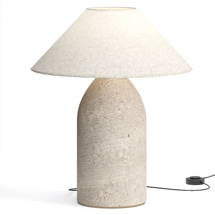 Zarahome LARGE CERAMIC TABLE LAMP - Image 1