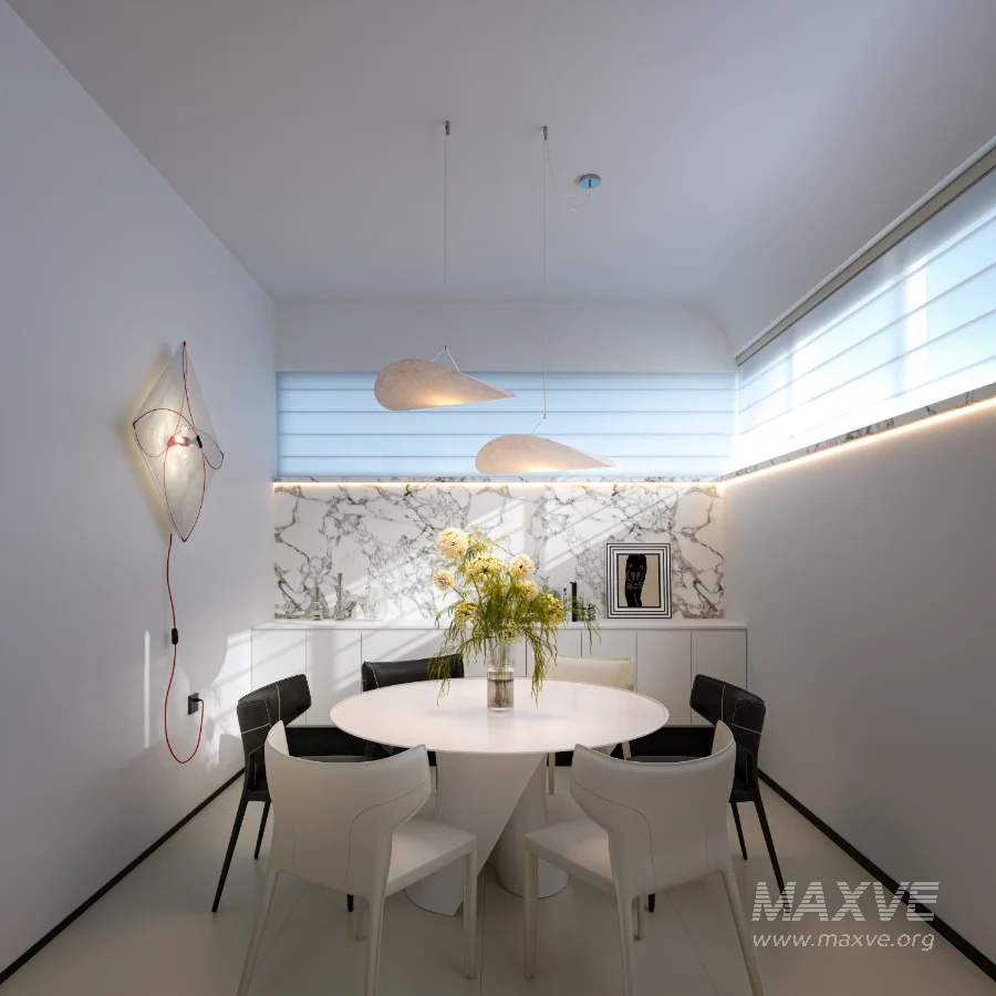Modern living room dining room - Image 4