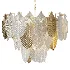 Freya Hloya Gold Glass Pendant Chandelier Dzin la la - Thumbnail 1