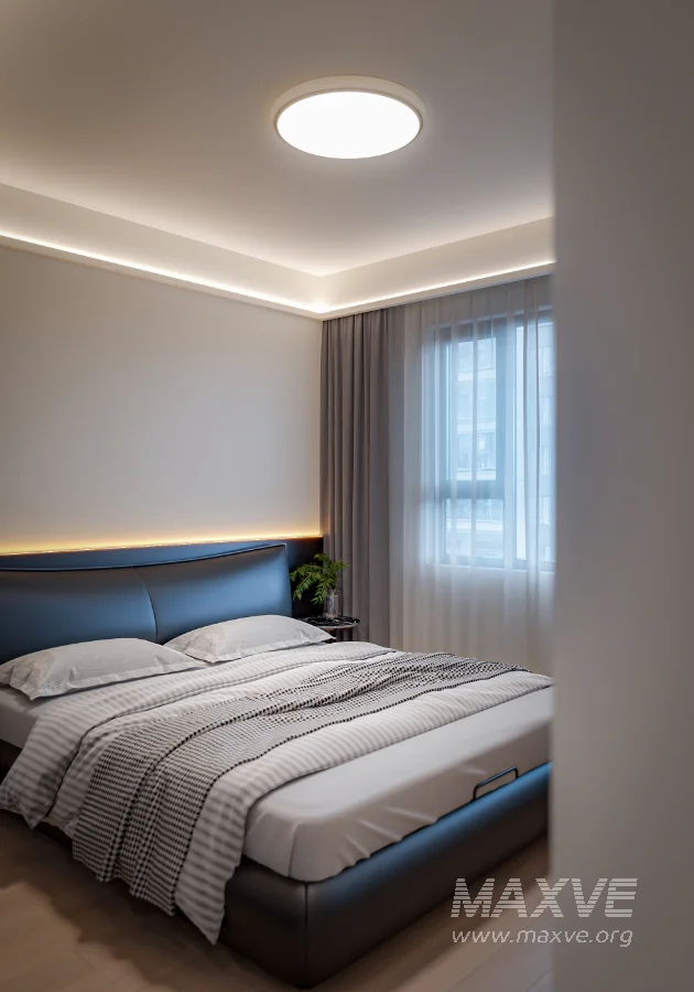 Modern bedroom and bathroom dressing room - Image 4