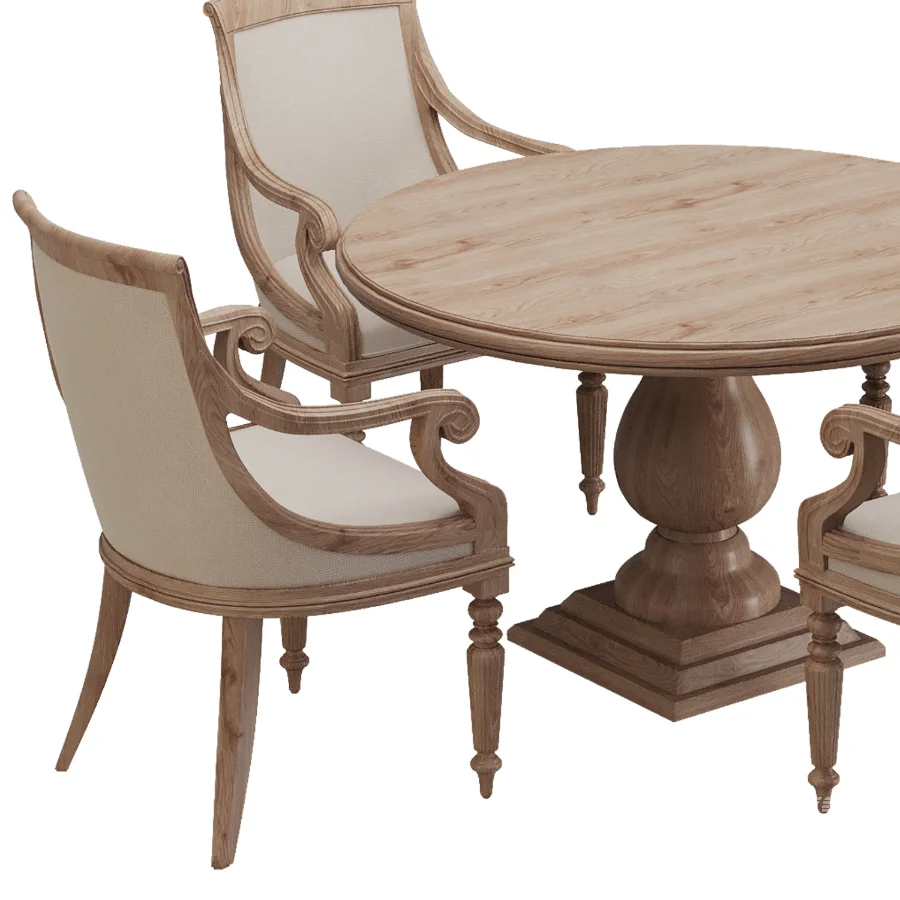 Dinning chair and table364 - Image 3