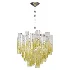Tronchi Vanished Murano clear Amber Chandelier - Thumbnail 2