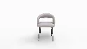 Rocco Velvet Dining Chair - Thumbnail 2