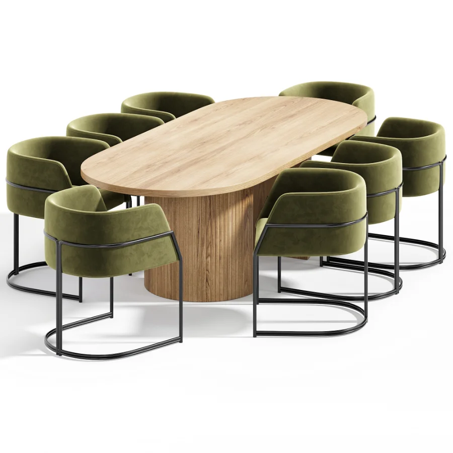 Meridiana Chair Gubi Table By Amgrades - Image 5