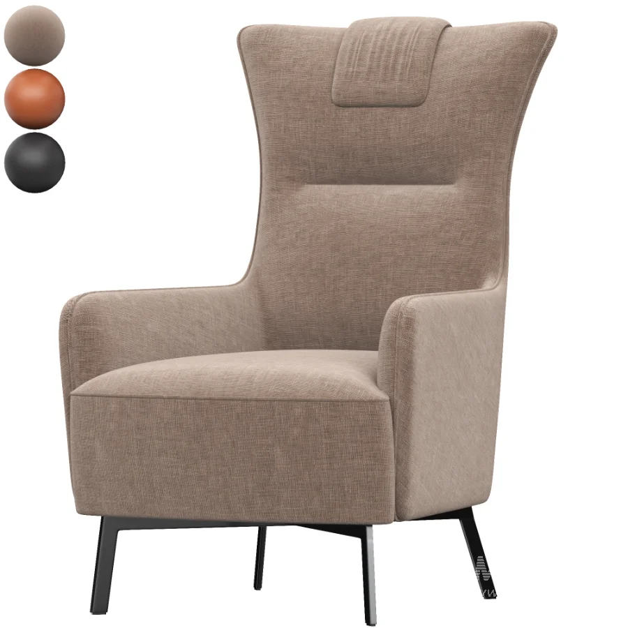 Genuine leather accent lou - Image 3