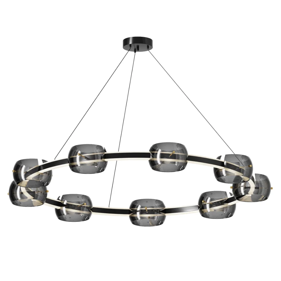 DILAN RING chandelier 9 heads - Image 1