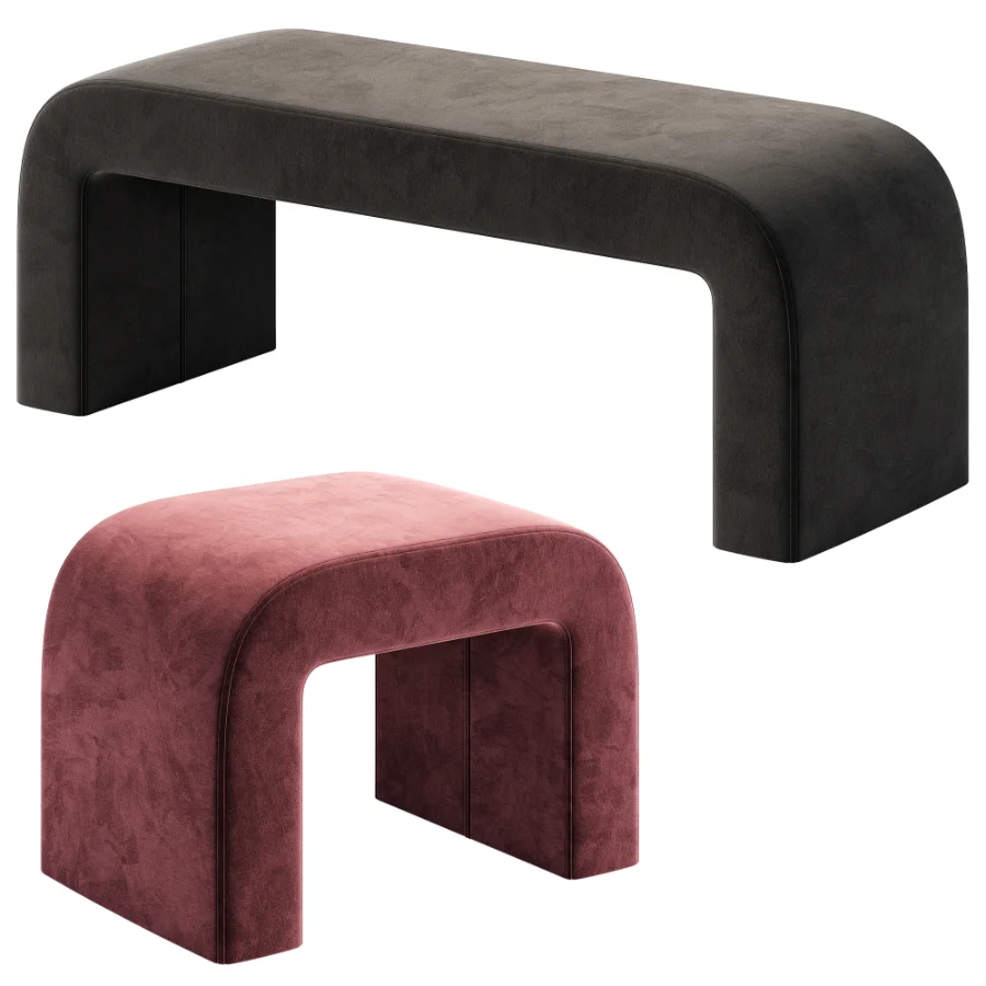 Rint Banquette Pouf By Divan - Image 6