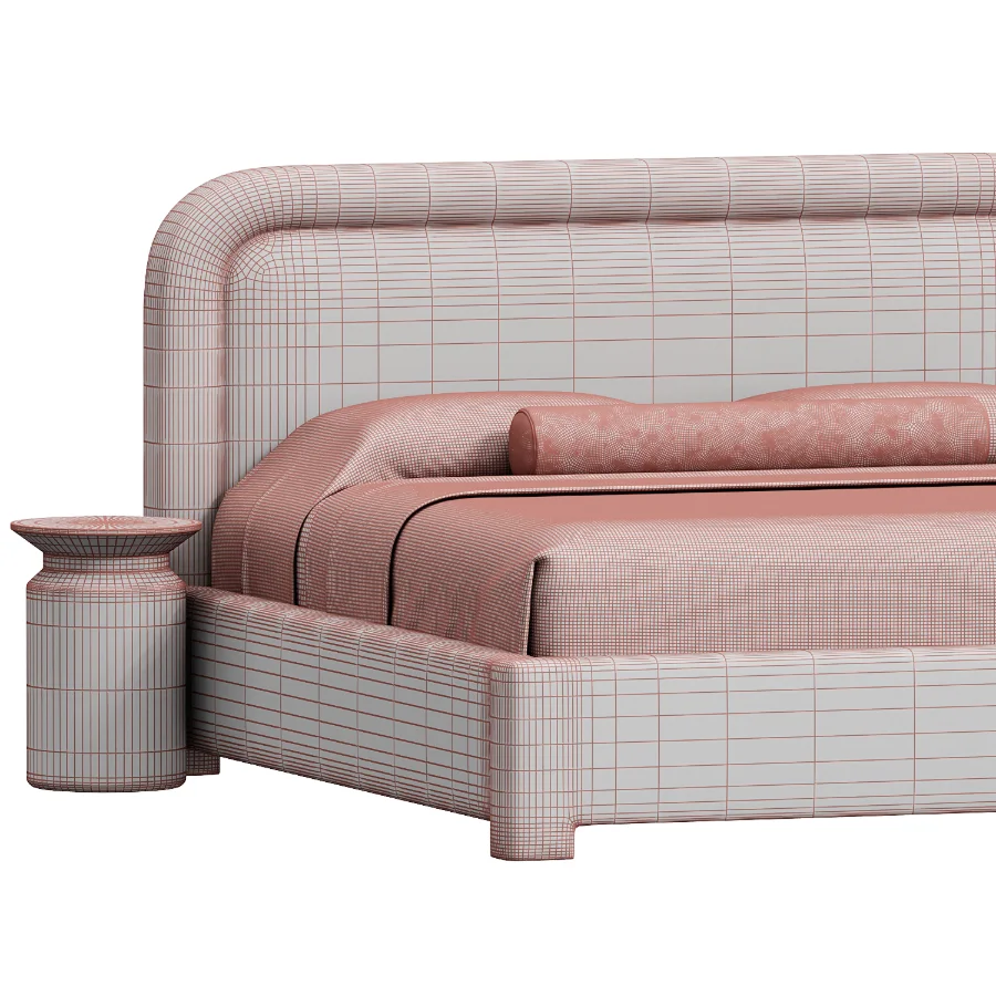 Chestnut Platform Bed Heidi Caillier - Image 5