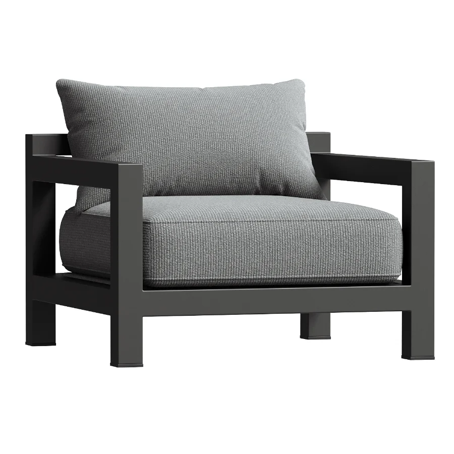 Pacific Aluminum Lounge Chair - Image 4